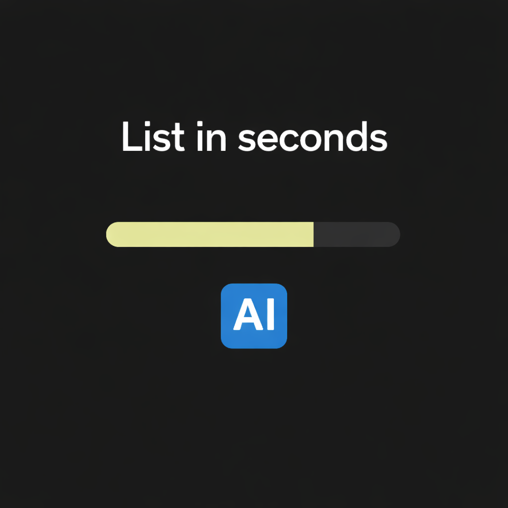 List in seconds